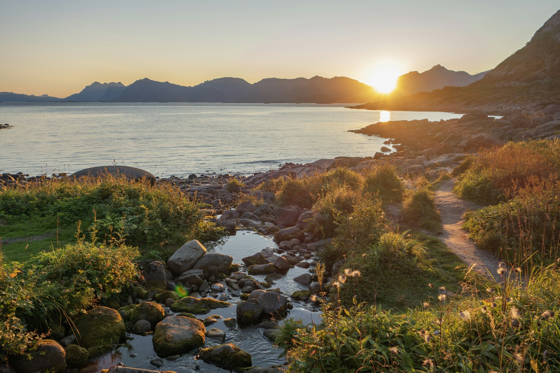 Peaceful mountain landscape at sunset representing legacy and timeless memories